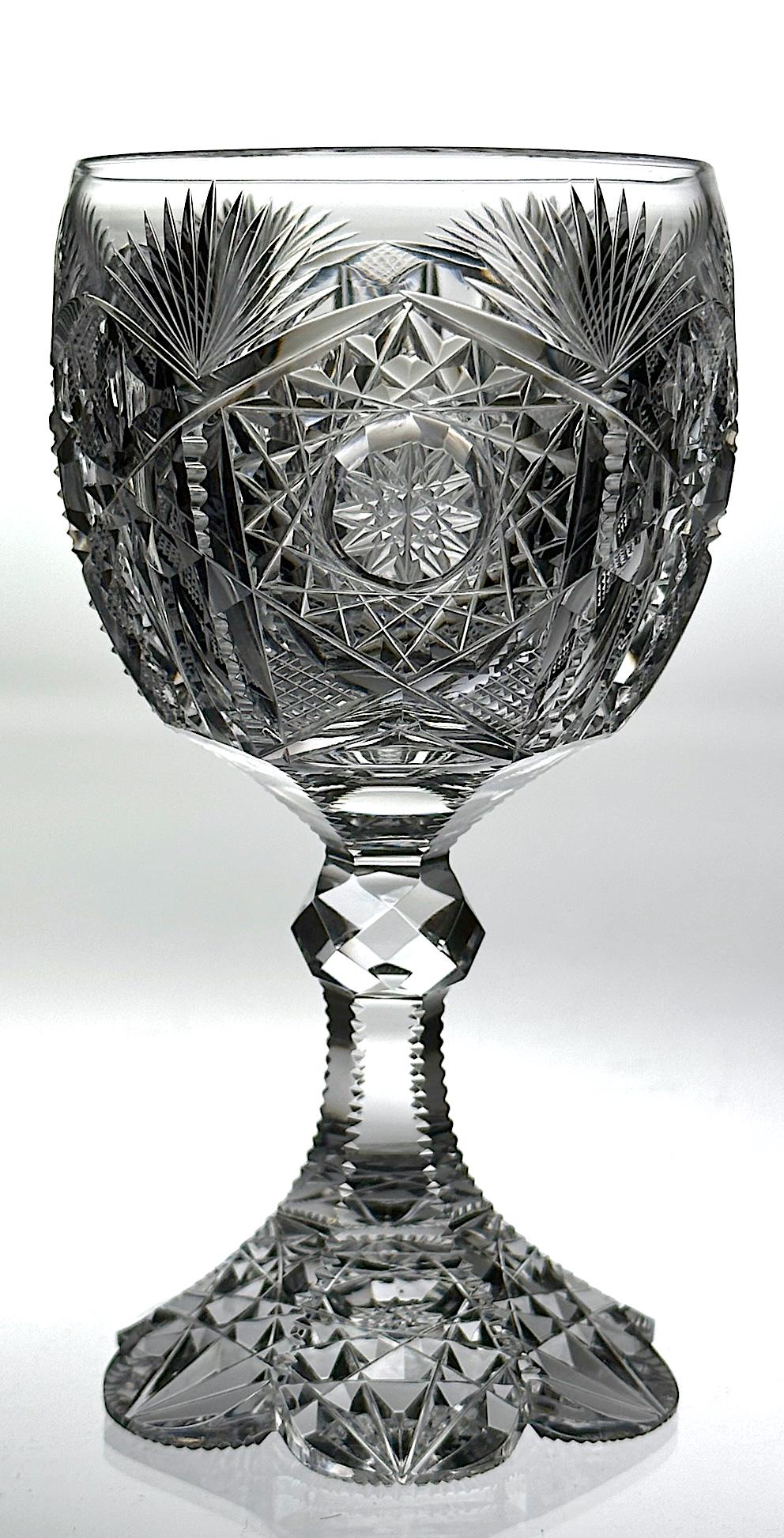 RARE LIBBEY WEDGEMERE CUT GLASS