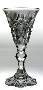 RARE LIBBEY WEDGEMERE CUT GLAS