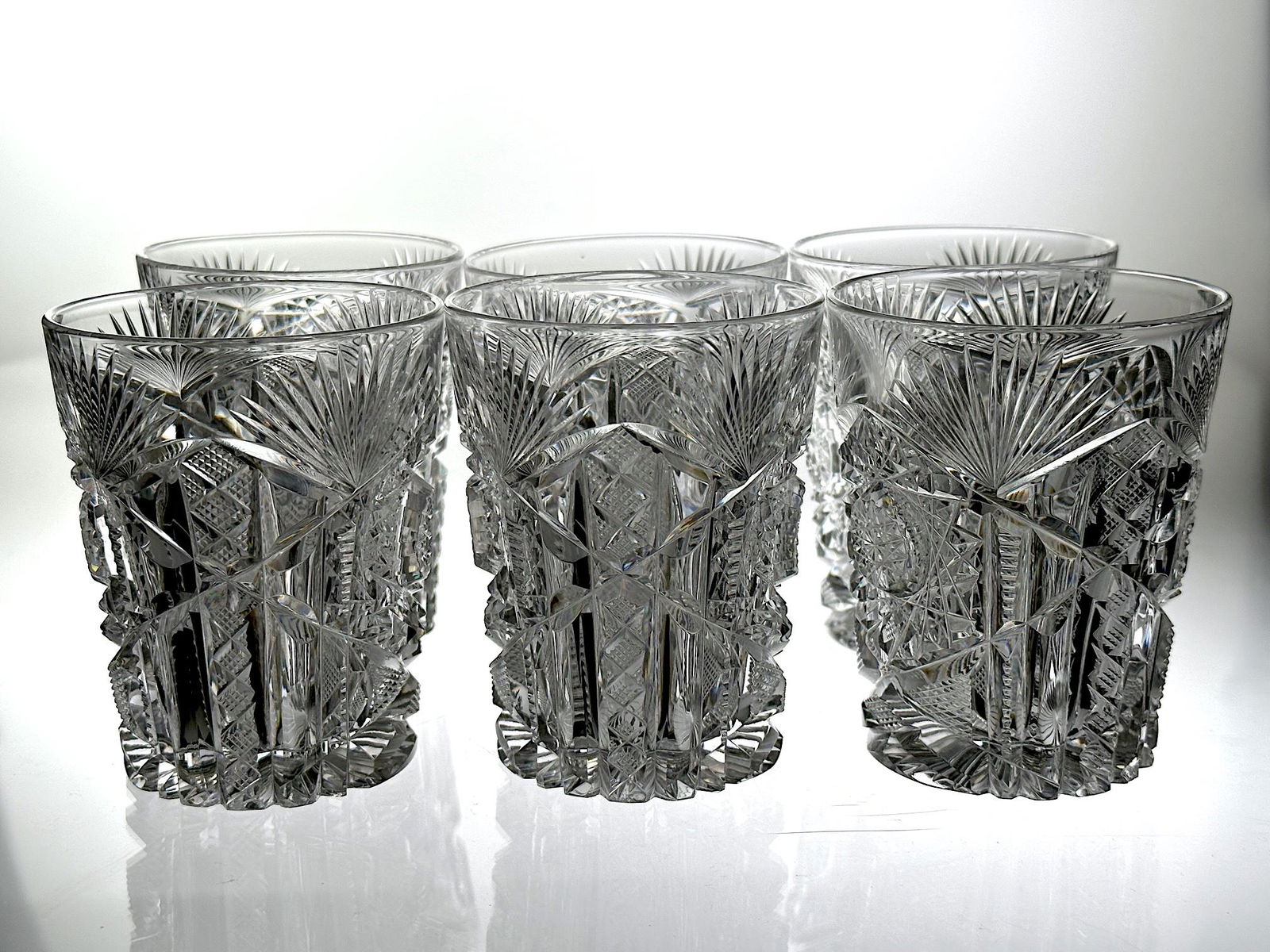 RARE LIBBEY WEDGEMERE CUT GLASS