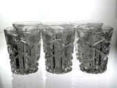 RARE LIBBEY WEDGEMERE CUT GLAS