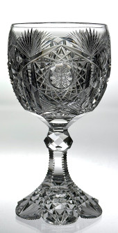 RARE LIBBEY WEDGEMERE CUT GLAS