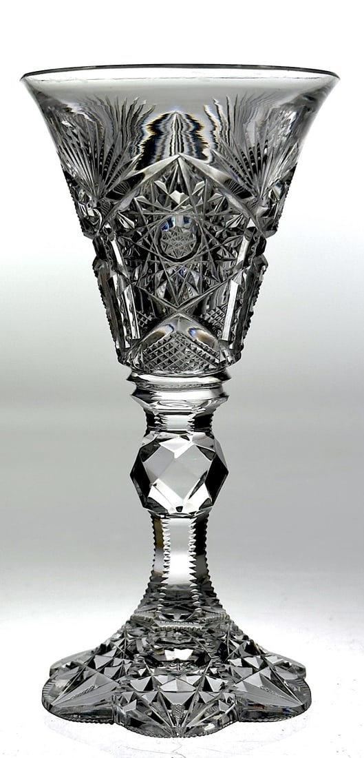 RARE LIBBEY WEDGEMERE CUT GLASS