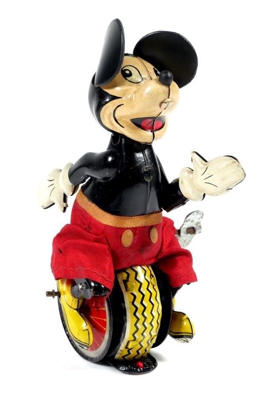 RARE LINEMAR TIN WINDUP MICKEY