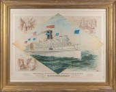 RARE LITHOGRAPH "PROVIDENCE AN