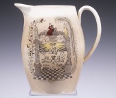 RARE LIVERPOOL JUG WITH WASHIN