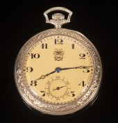 RARE MAN'S MASONIC OPEN FACE 1