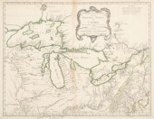RARE MAP OF WESTERN NOUVELLE F