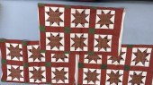 RARE MATCHED SET OF 3 STAR PAT