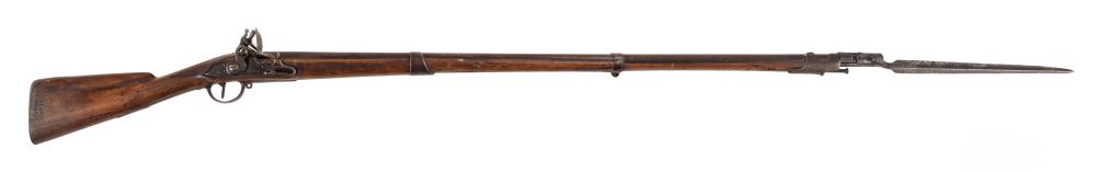 RARE MAUBEUGE FLINTLOCK MUSKET 18TH