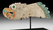 RARE MAYA BIRD PECTORAL W/ APP