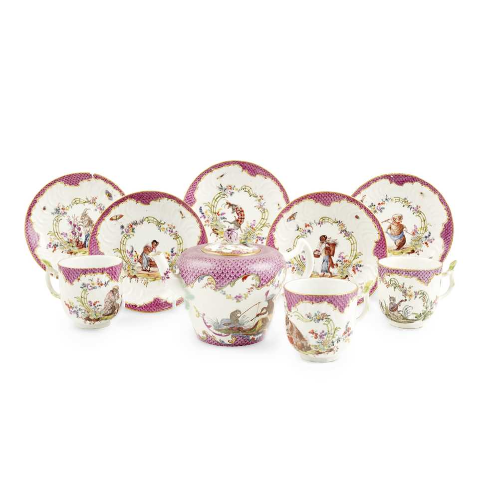 RARE MEISSEN ANTHROPOMORPHIC PART