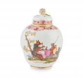RARE MEISSEN ANTHROPOMORPHIC T