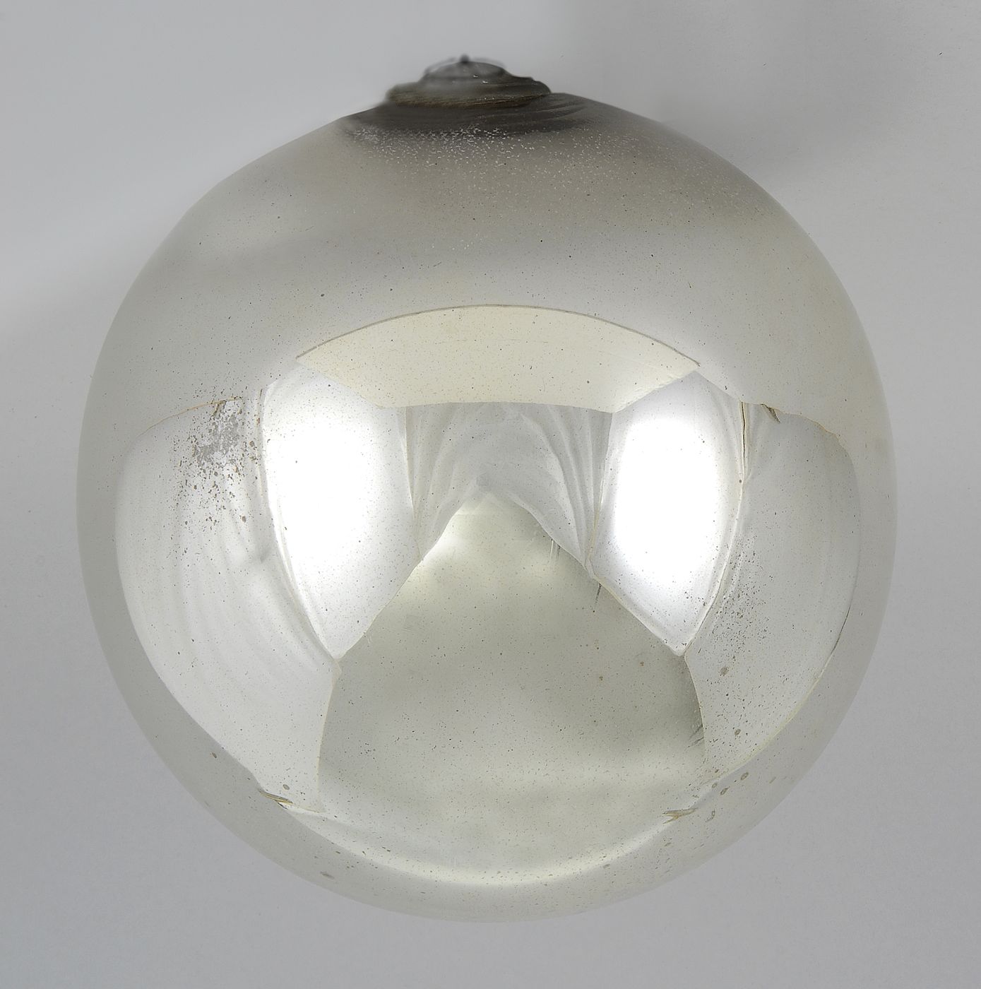RARE MERCURY GLASS HANGING