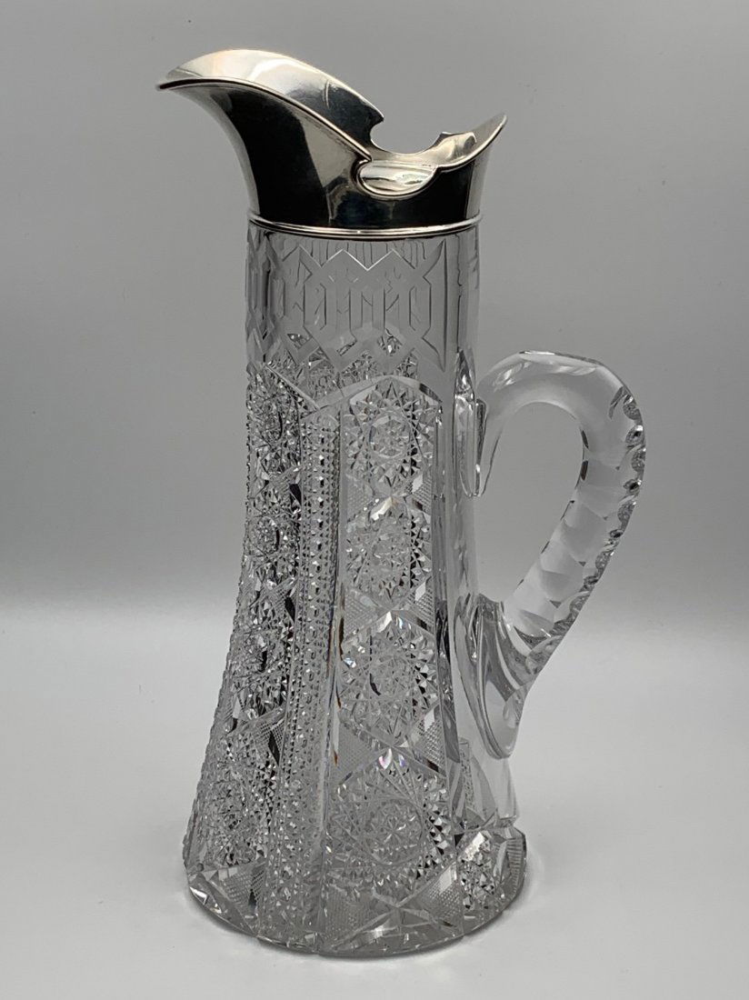 RARE MERIDEN ALHAMBRA CUT GLASS