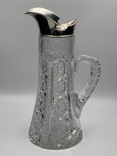 RARE MERIDEN ALHAMBRA CUT GLAS
