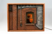 RARE MICHAEL GARMAN LIGHTED CI