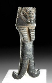 RARE MINIATURE EGYPTIAN OBSIDI