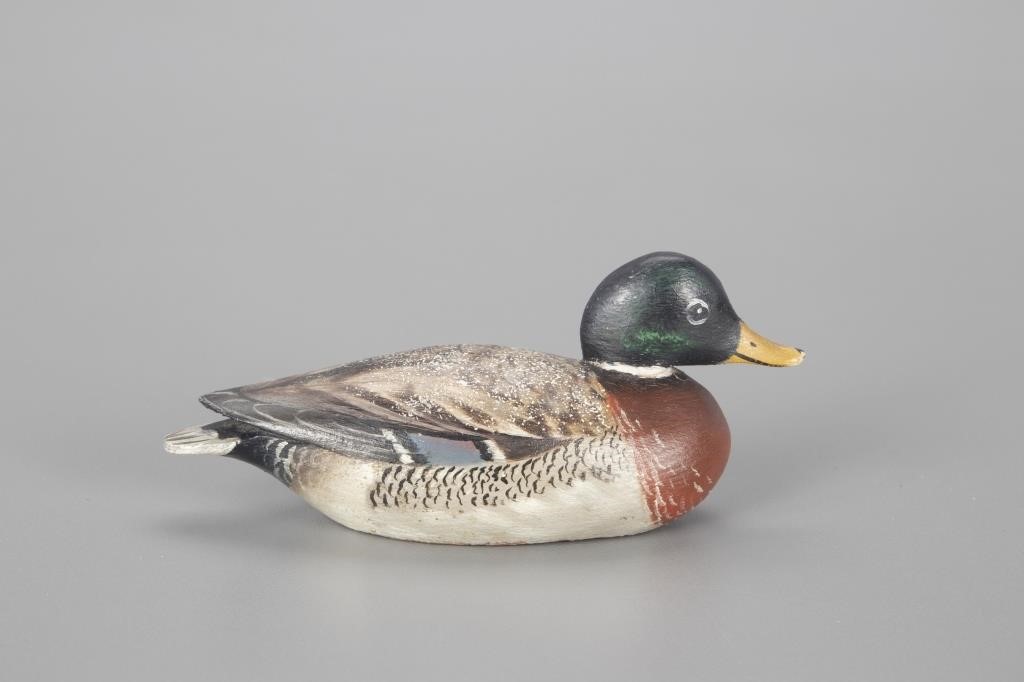 RARE MINIATURE MALLARD DRAKE