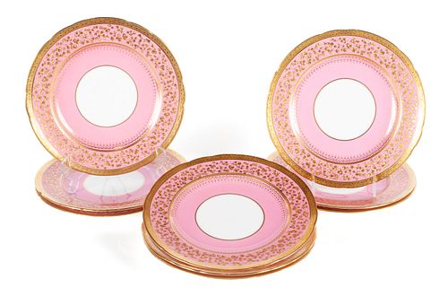 RARE MINTON DINNER PLATES FOR DAVIS