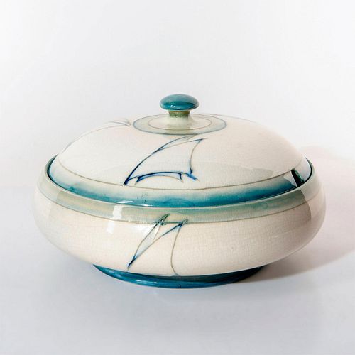 RARE MOORCROFT POTTERY LIDDED