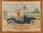 RARE MOXIE SODA FOUNTAIN BANNE