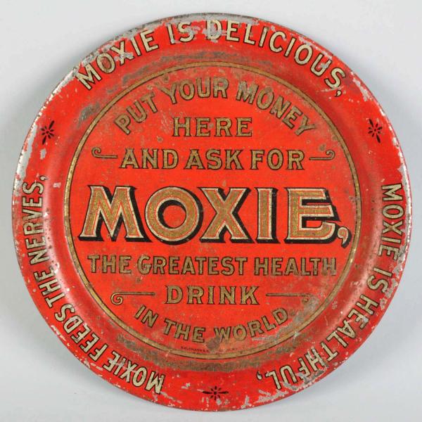 Rare Moxie Tip Tray.  Pre-1900.