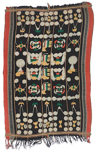 RARE NAGA "ELEPHANT SCARF" SHOULDER