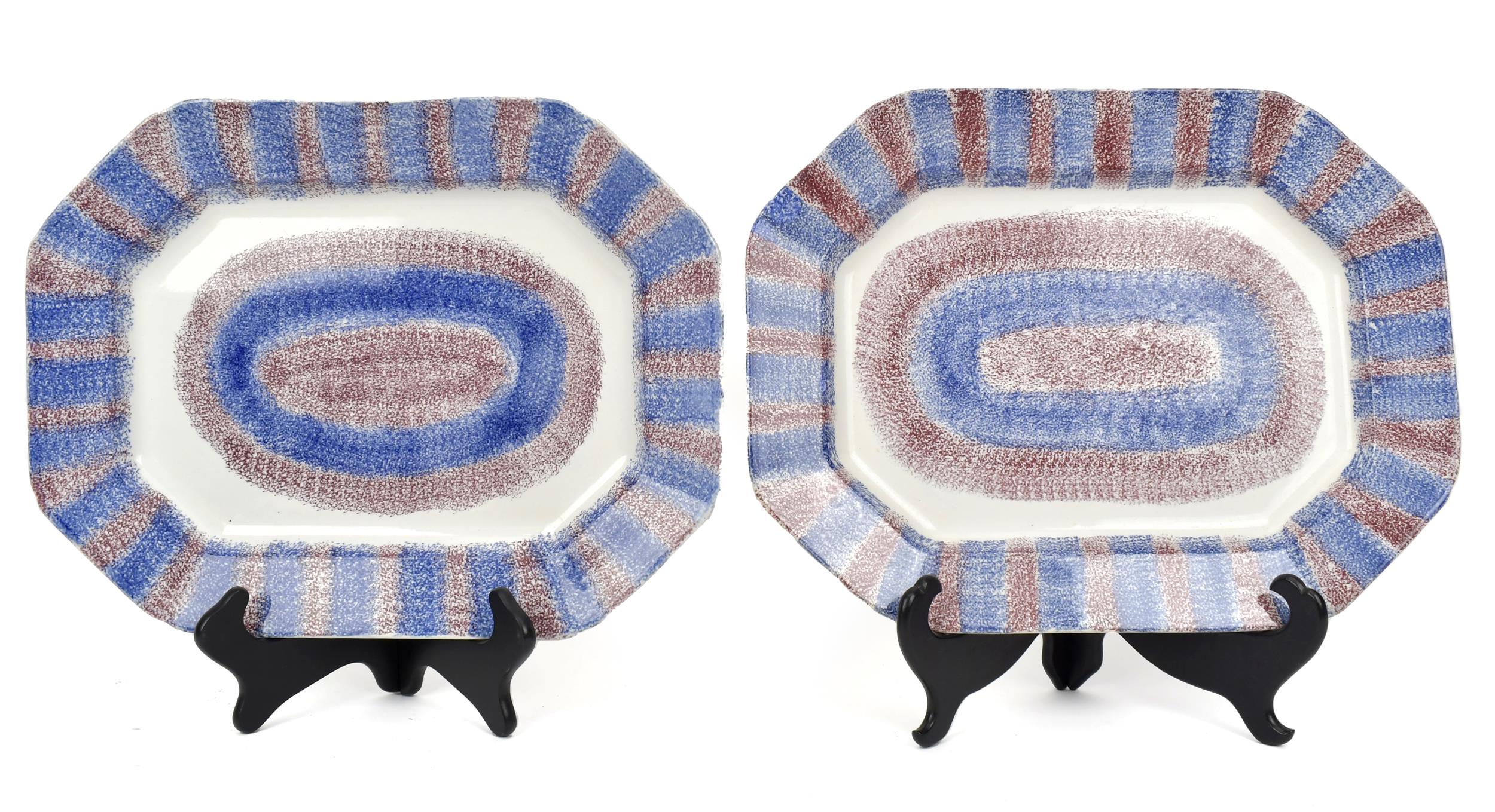 RARE NEAR PAIR OF 19TH C.
