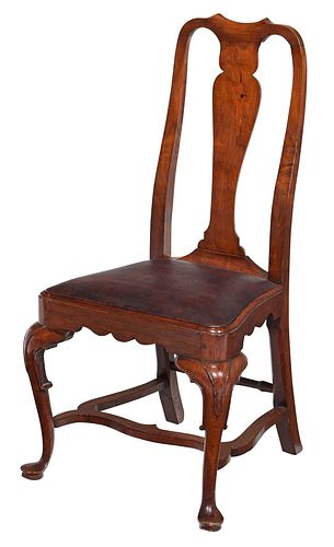 RARE NEW ENGLAND QUEEN ANNE FIGURED