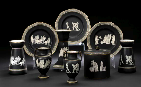 Rare Nine-Piece Collection of  F.