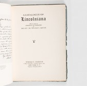 Rare Original Copy of A Catalo