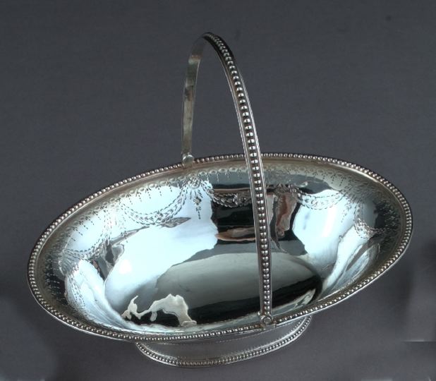 Rare Oval Hester Bateman Sterling