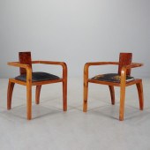 RARE PAIR ART DECO CONSTRUCTIV