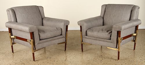 RARE PAIR ITALIAN WOOD BRONZE