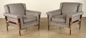 RARE PAIR ITALIAN WOOD BRONZE