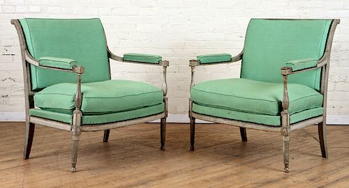 RARE PAIR LATE 19TH C. FRENCH