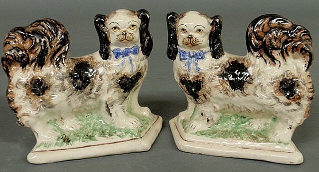 Rare pair of 19th c.