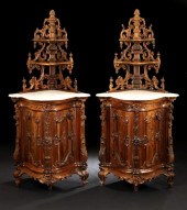 Rare Pair of American Rococo R