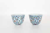 RARE PAIR OF CHINESE DOUCAI ?S