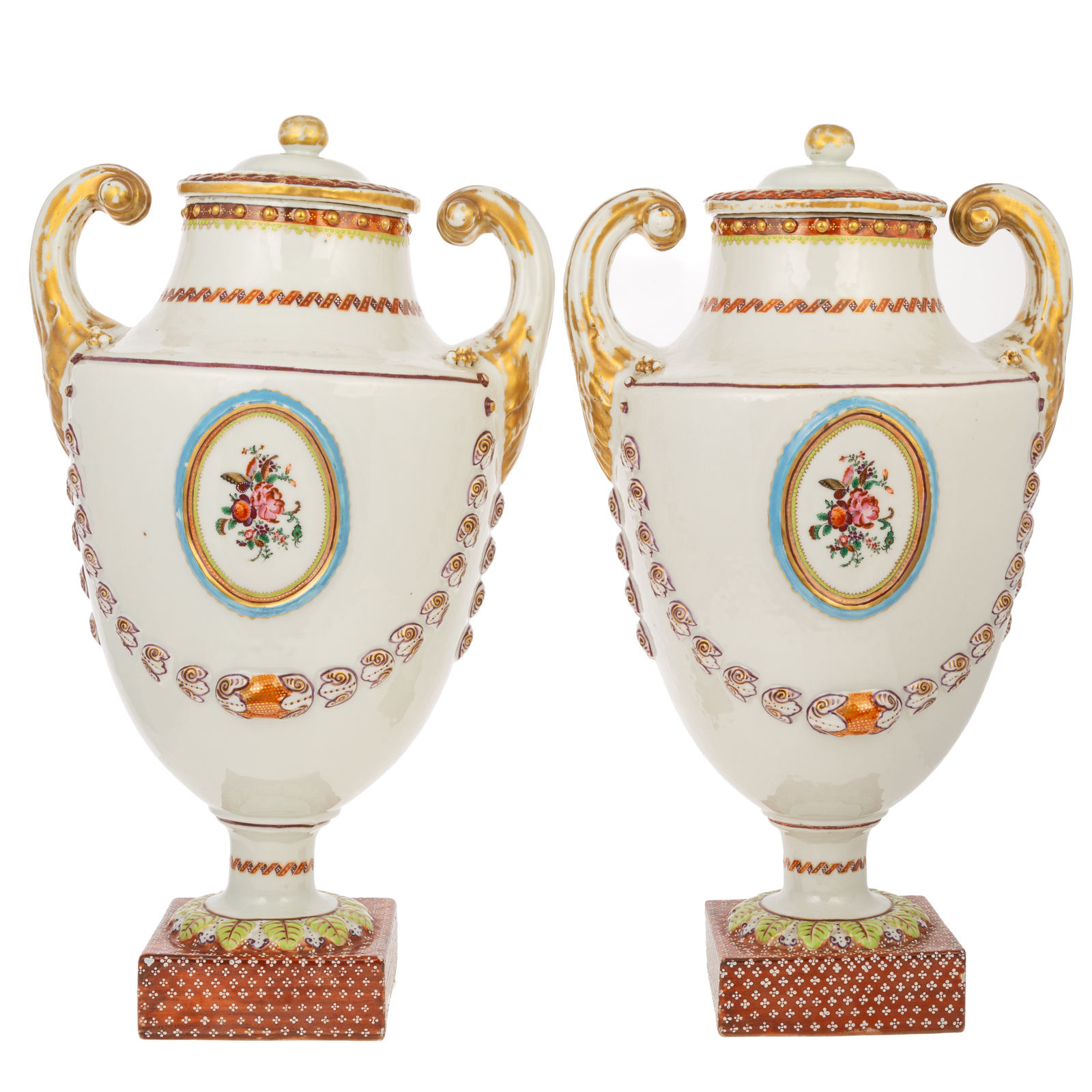 RARE PAIR OF CHINESE EXPORT