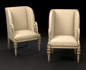 Rare Pair of Continental Polyc