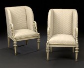 Rare Pair of Continental Polyc