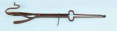 RARE PAIR OF FRENCH STEEL EMBE