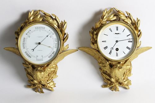 RARE PAIR OF THOMAS BASSNETT GILT