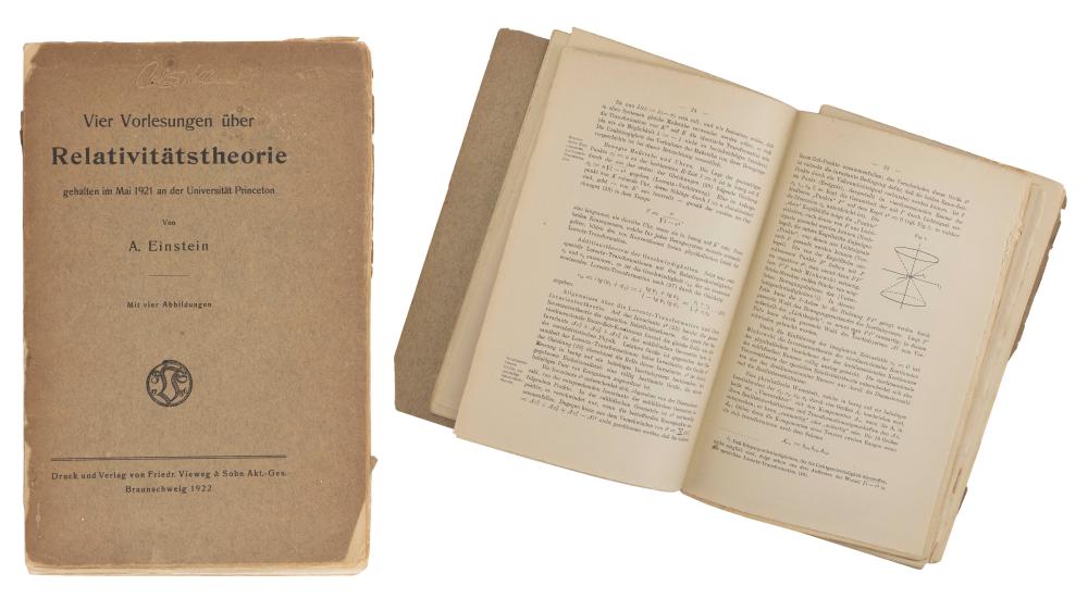 RARE PAMPHLET ON EINSTEIN'S