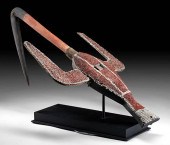 RARE PAPUA NEW GUINEA WOOD / S
