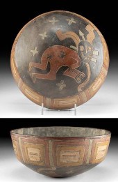 RARE PARACAS POLYCHROME BOWL O