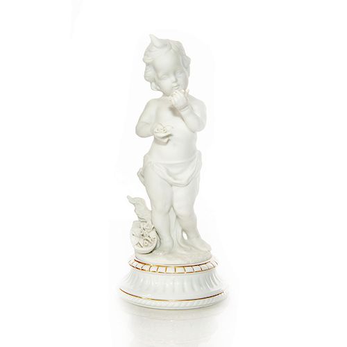 RARE PARIAN PORCELAIN FIGURINE OF