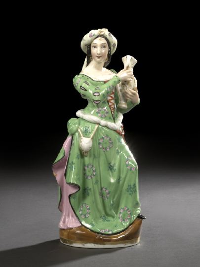 Rare Paris Porcelain "Personage"