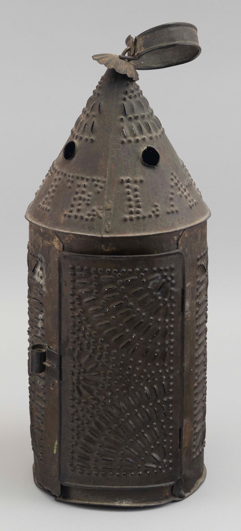 RARE PAUL REVERE-STYLE PIERCED
